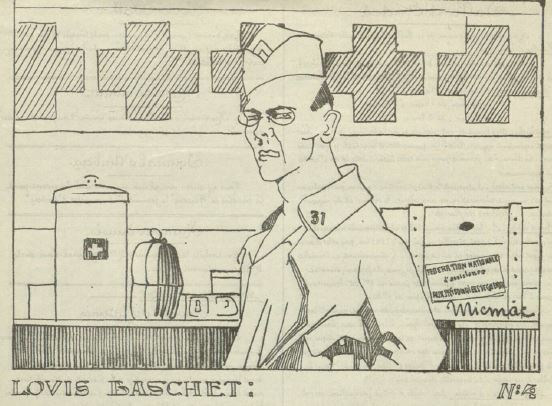MicMac, Louis Baschet, Le Pour et le Contre, n° 23(17.12.1916)