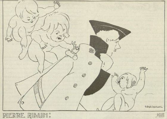 MicMac, Pierre Ribain, Le Pour et le Contre n°26 (7.1.1917)